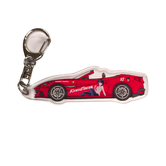 KT Itasha Key Ring